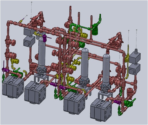 DESIGN & FABRICATION OF SLURRY DISPENSING MODULES