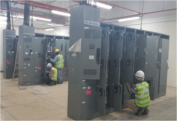 ASSEMBLY & INSTALLATION OF MOTOR CONTROL CENTRE